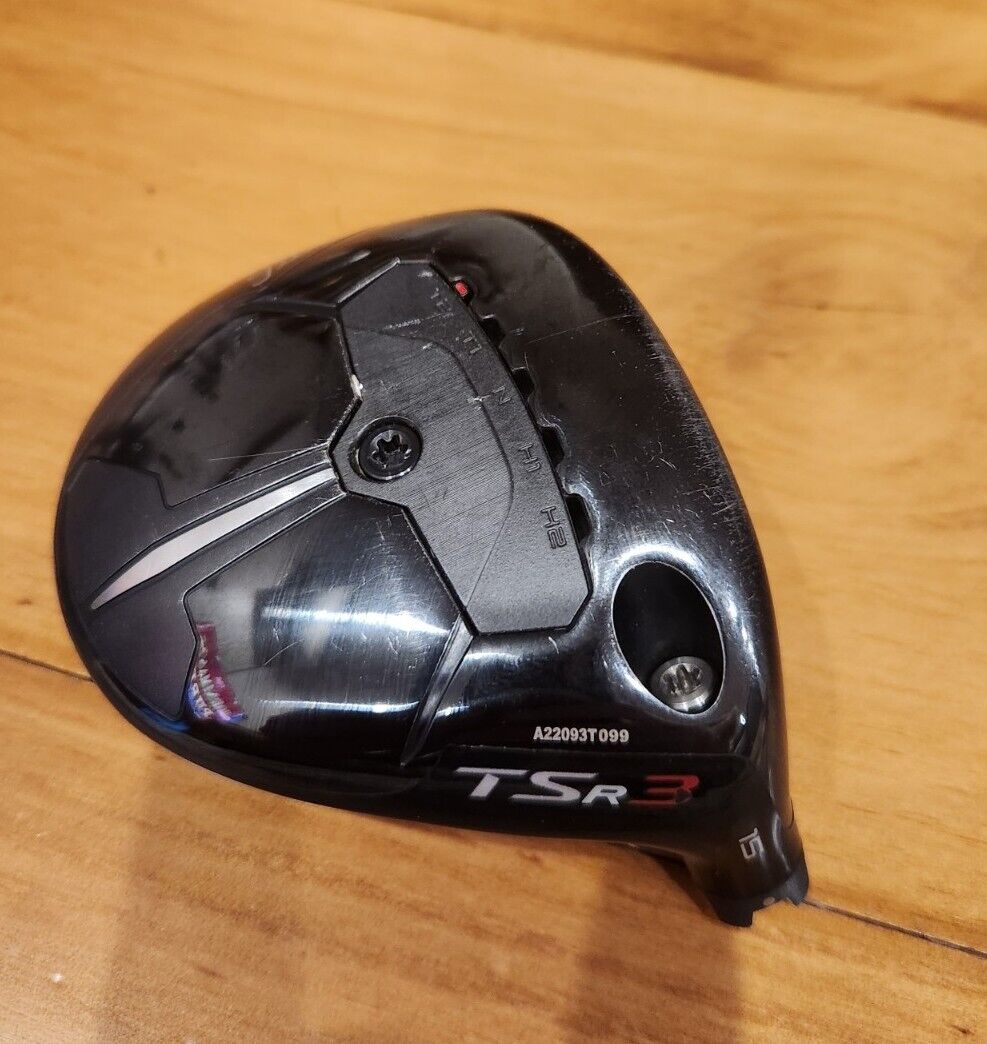 TITLEIST TSR3 15° HEAD ONLY - TOUR ISSUE 3 WOOD FAIRWAY