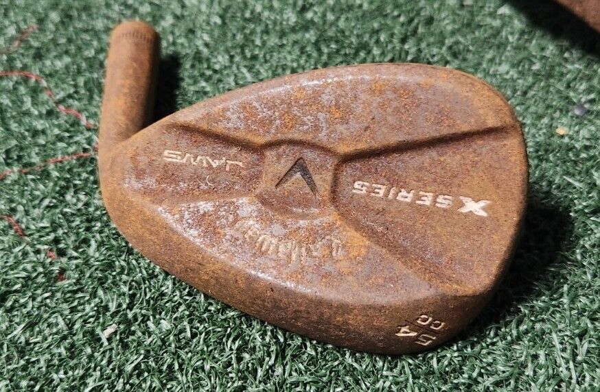 CALLAWAY X SERIES JAWS RAW WEDGES - (JET BLACK) Various Loft, Bounce EXCELLENT