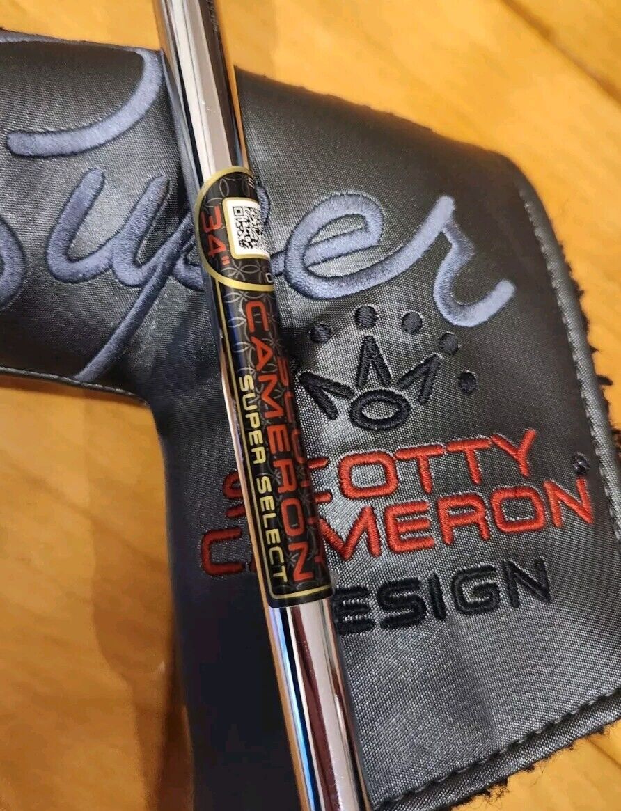 SCOTTY CAMERON SUPER SELECT SQUAREBACK 2 TITLEIST PUTTER 34"