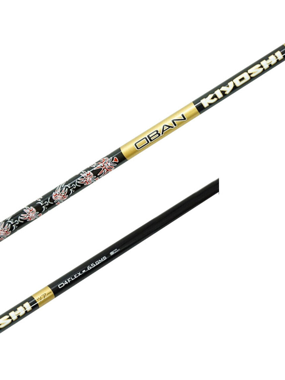 OBAN Kiyoshi BLACK DRIVER OR FAIRWAY WOOD SHAFTS GOLF SHAFTS - CUSTOM BUILD