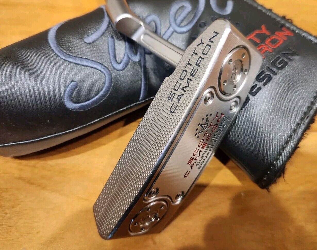SCOTTY CAMERON SUPER SELECT SQUAREBACK 2 TITLEIST PUTTER 34"