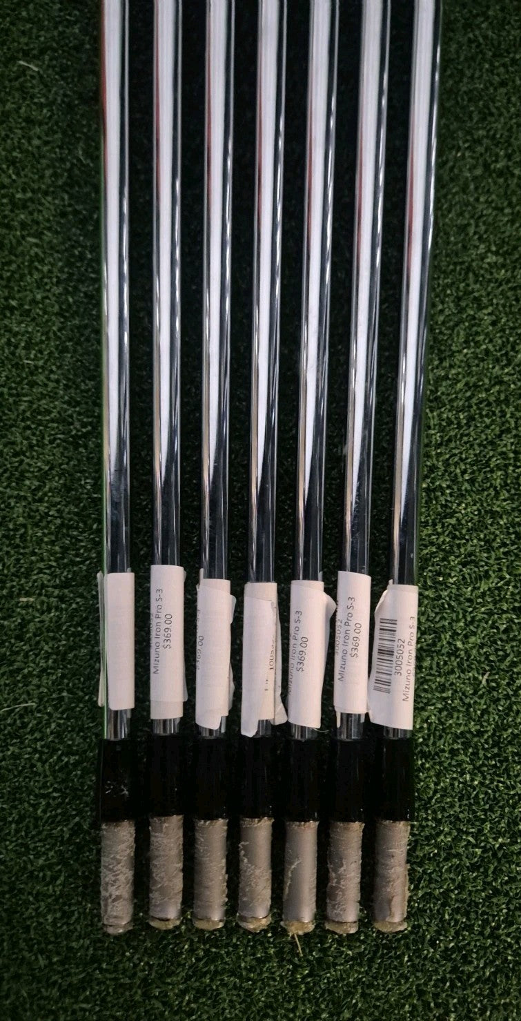 PROJECT X 6.0 NEW PULLED STIFF IRON IRONS SHAFTS 4-PW 0.355 TAPER TIP MMC GRIPS4