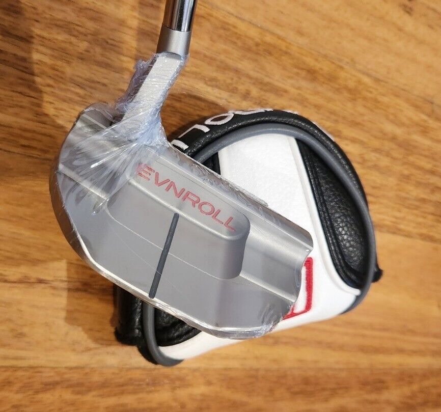 Evnroll EV8 Satin Chrome Tour Mallet Putter 100% Milled Golf Putter - BRAND NEW