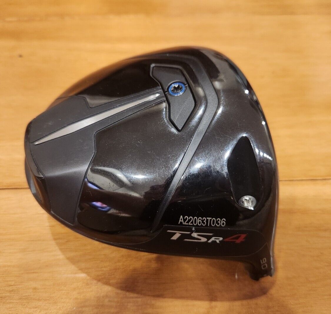 TITLEIST TSR4 9.0° - TOUR ISSUE RARE EXCELLENT- GOLF DRIVER HEAD ONLY
