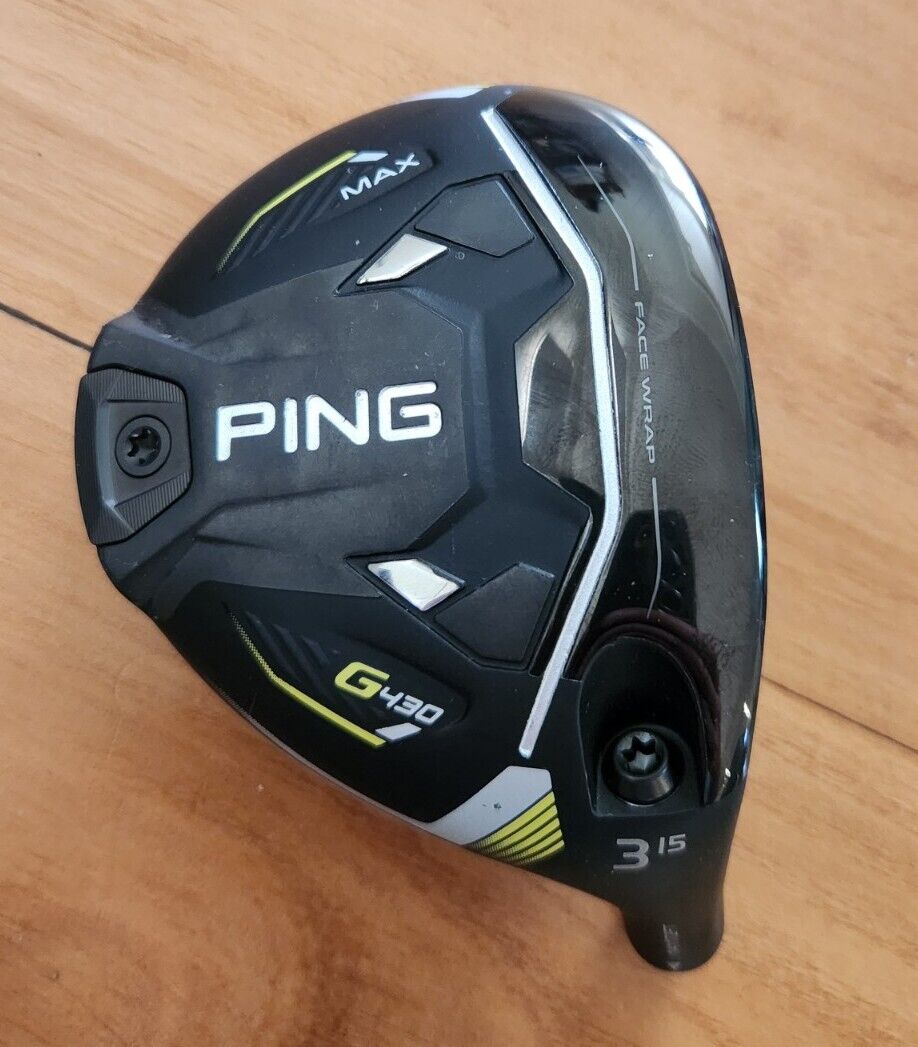 PING G430 MAX 15° HEAD ONLY - TOUR ISSUE 3 WOOD FAIRWAY
