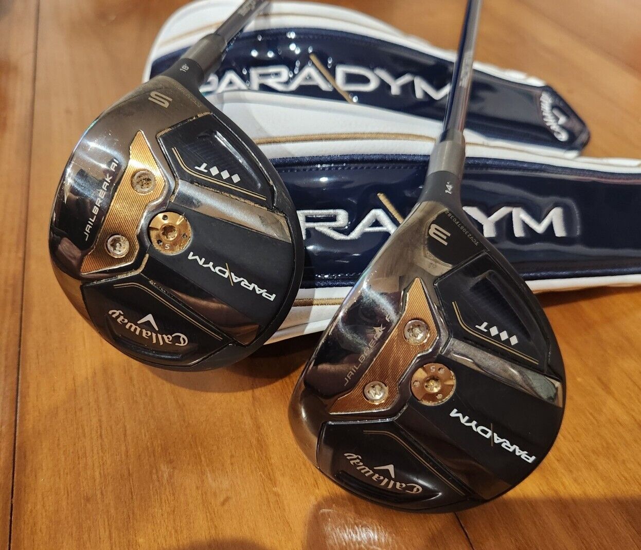 CALLAWAY TOUR ISSUE PARADYM FAIRWAY WOODS VENTUS TR VELOCORE TRIPLE DIAMOND T