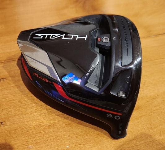 TOUR ISSUE TAYLORMADE STEALTH PLUS 9° DRIVER EXCELLENT CONDITION CARONWOOD
