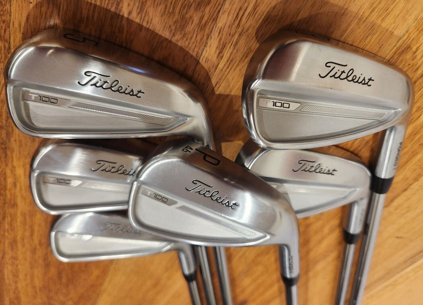 TITLEIST T100 5-PW IRONS - DYNAMIC GOLD X100 TOUR ISSUE SHAFTS - 2023 VERSION