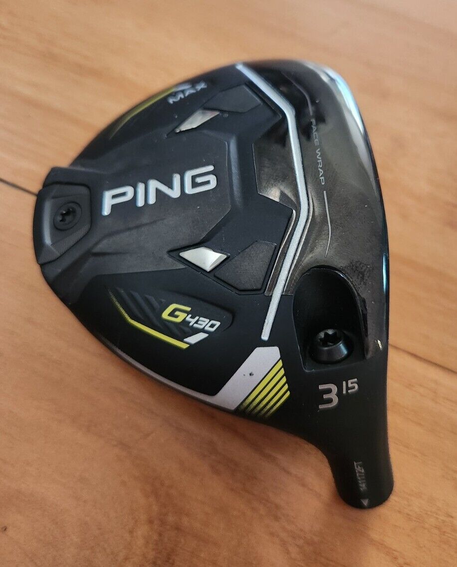 PING G430 MAX 15° HEAD ONLY - TOUR ISSUE 3 WOOD FAIRWAY