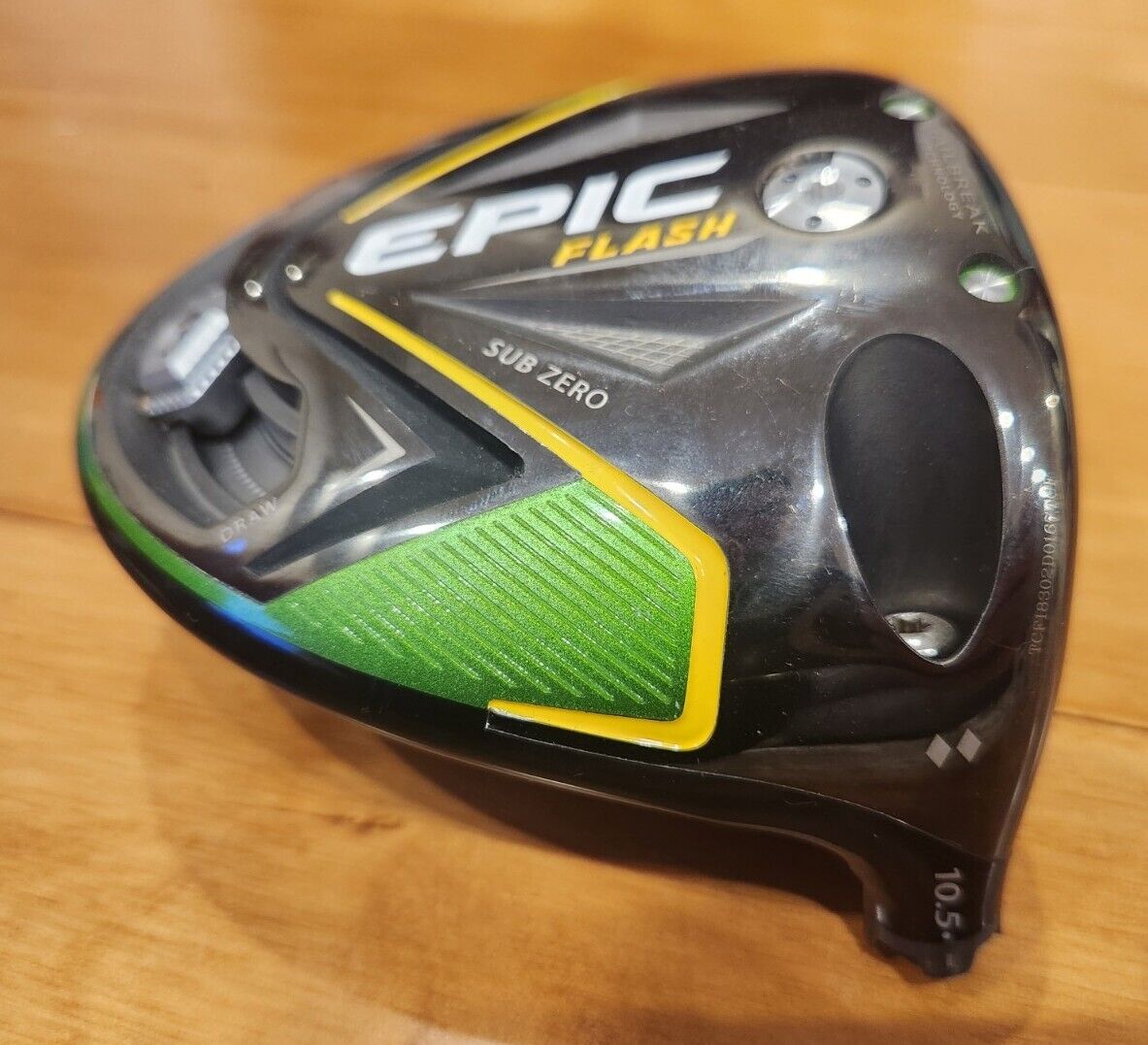 CALLAWAY EPIC FLASH SUB ZERO 10.5°  TC SERIAL DRIVER - DOUBLE DIAMOND TOUR ISSUE
