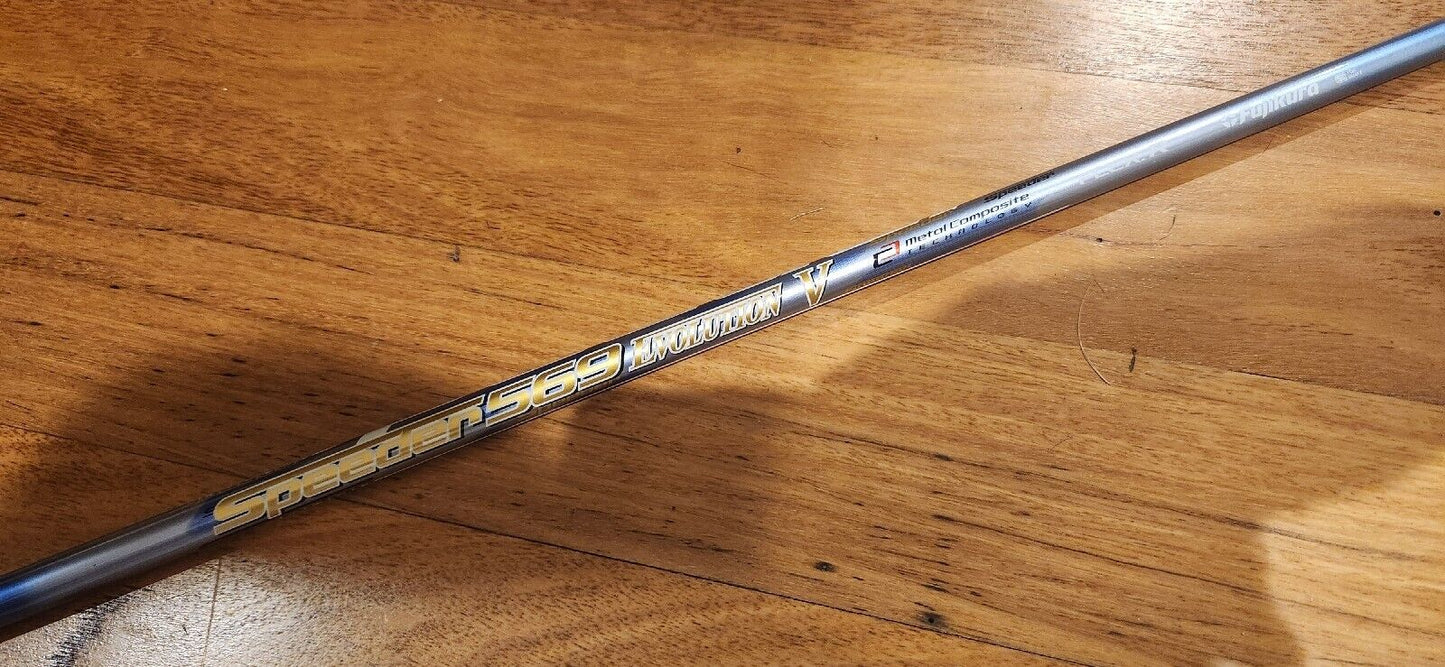 FUJIKURA EVOLUTION I II III IV V EVO SHAFTS - CUSTOM ADAPTER AND GRIP INCLUDED