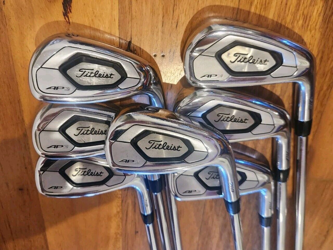 TITLEIST 718 AP3 5-G2W Irons Temper DG AMT Black S300 GOLF SHAFTS +3/4" Inch