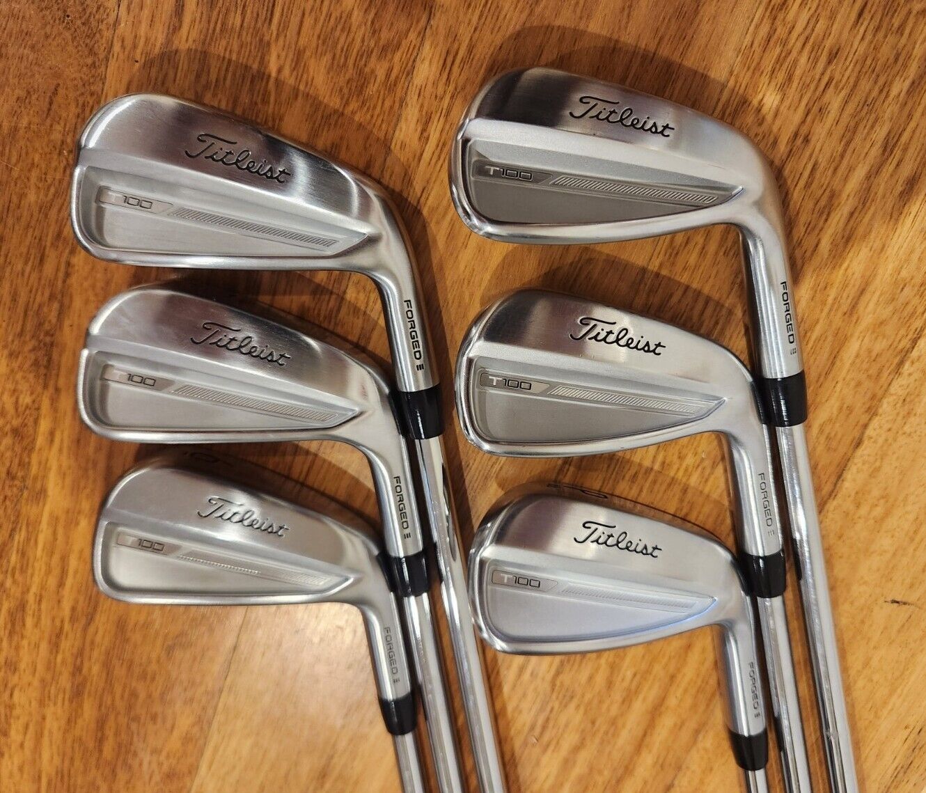 TITLEIST T100 5-PW IRONS - DYNAMIC GOLD X100 TOUR ISSUE SHAFTS - 2023 VERSION