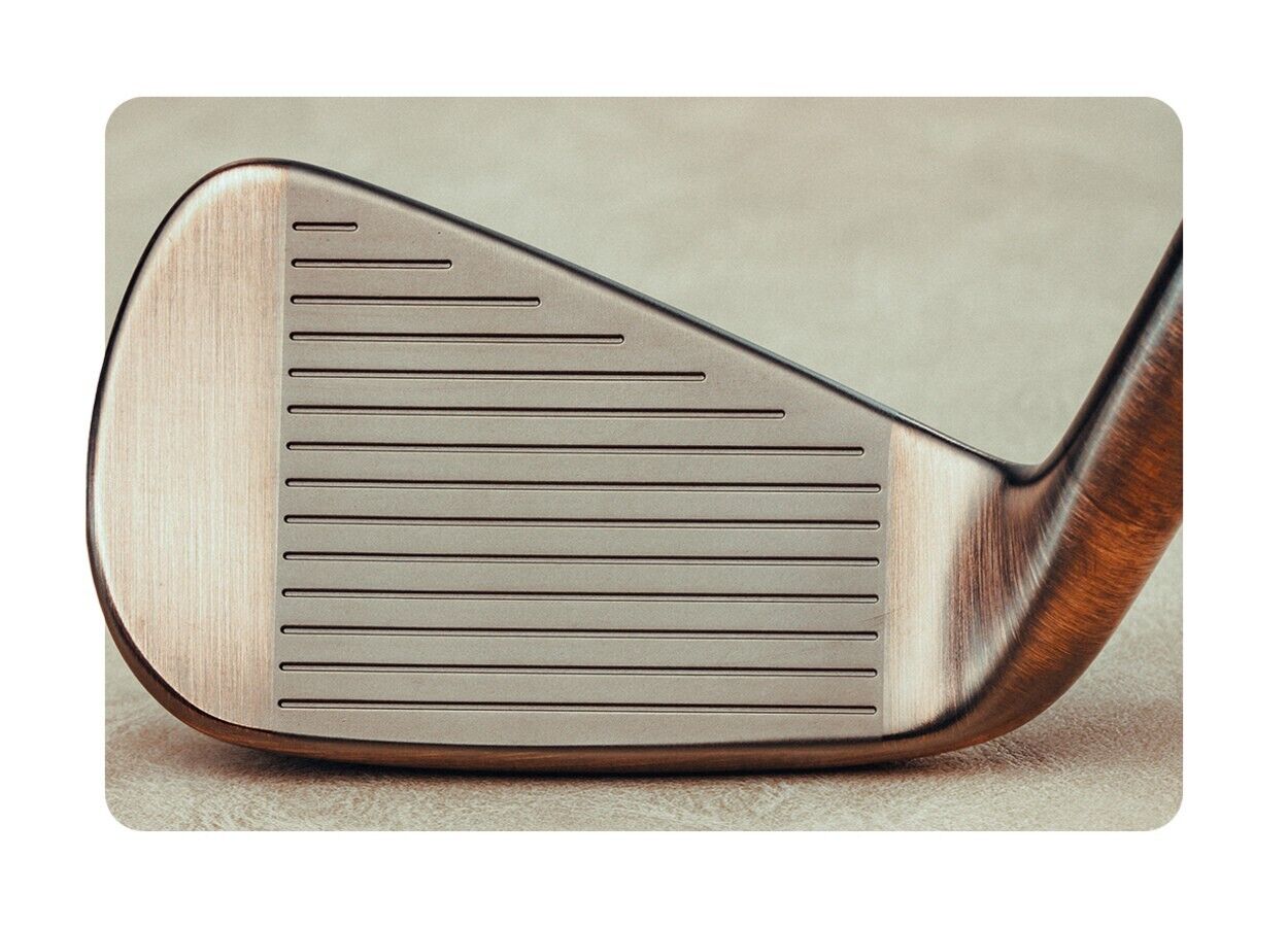 NEW TAYLORMADE P790 AGED COPPER IRONS IRONS 4-PW - KBS TOUR LITE STIFF - P.790