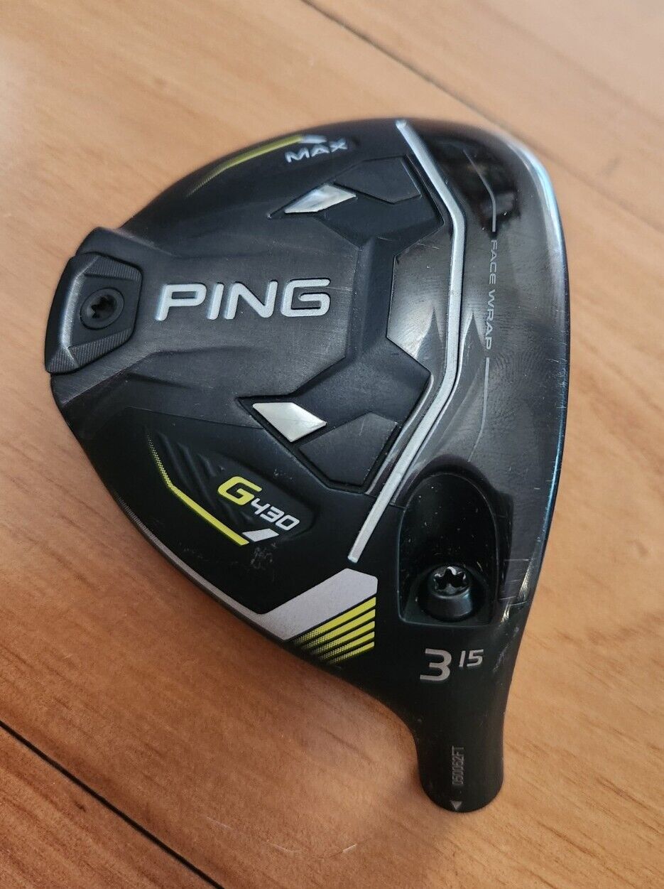 PING G430 MAX 15° HEAD ONLY- TOUR ISSUE 3 WOOD FAIRWAY