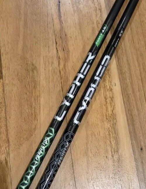PROJECT X CYPHER VARIOUS GOLF SHAFTS - BLACK GREEN - ANY ADAPTER FITTED