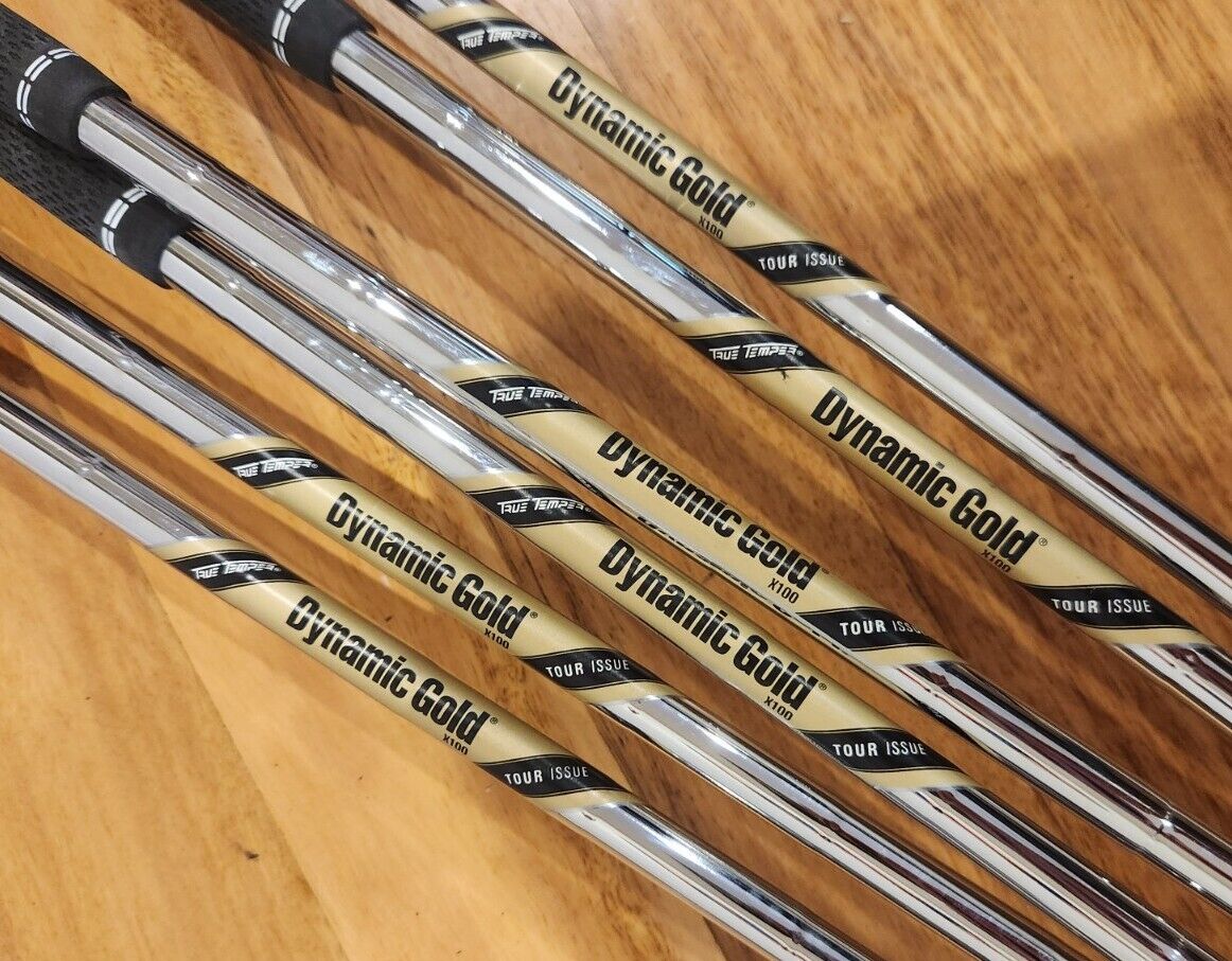 TITLEIST T100 5-PW IRONS - DYNAMIC GOLD X100 TOUR ISSUE SHAFTS - 2023 VERSION