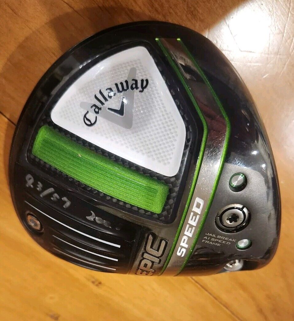CALLAWAY EPIC SPEED 9.0° TC SERIAL DRIVER - TRIPLE DIAMOND - 9.3° Actual loft