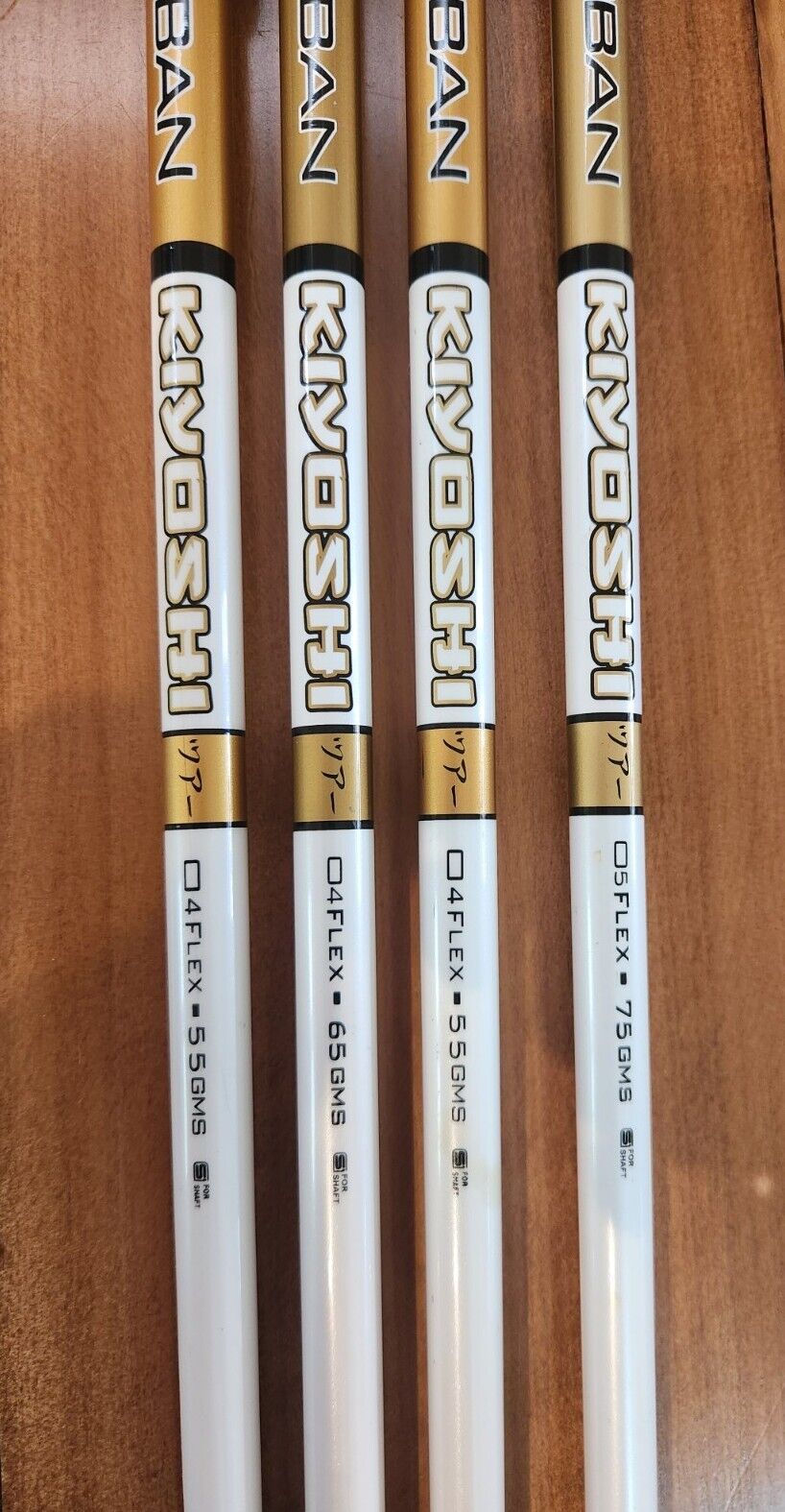 OBAN Kiyoshi WHITE FAIRWAY WOOD SHAFTS GOLF SHAFTS - CUSTOM BUILD