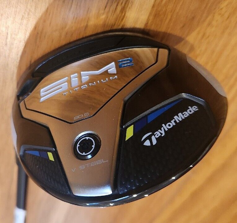 2021 LH TaylorMade SIM2 Ti Titanium 15* 3 Wood- HEAD ONLY Sim 2 2021 LH TaylorMade SIM2 Ti Titanium 15* 3 Wood- HEAD ONLY Sim 2