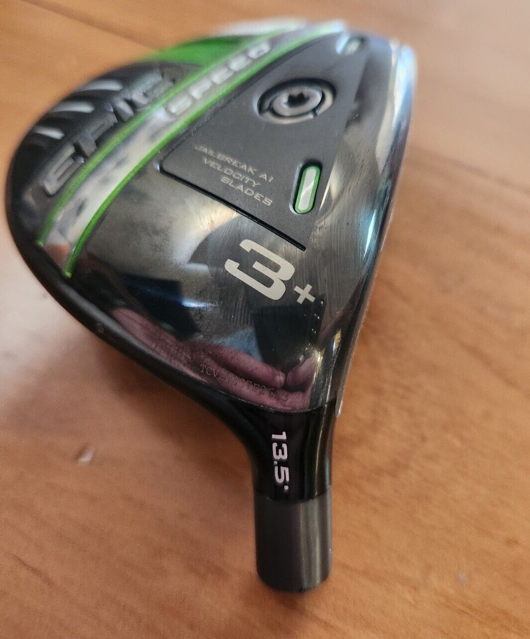 CALLAWAY EPIC SPEED 3+ 13.5° HEAD ONLY - TOUR ISSUE 3 WOOD FAIRWAY
