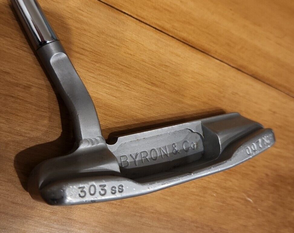 BYRON & CO MORGAN 303 SS 007 X PUTTER - EXCELLENT CONDITION