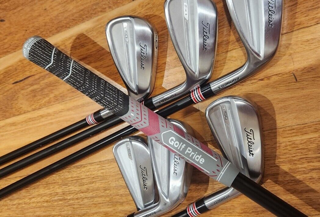 TITLEIST T150 4-PW IRONS - FUJIKURA AXIOM VELOCORE 125X SHAFTS - CUSTOM
