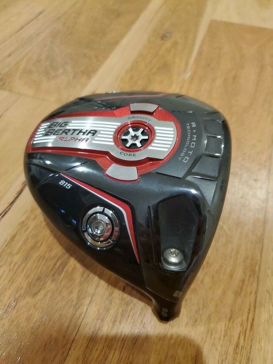 CALLAWAY BIG ALPHA 815 9.0° - DRIVER HEAD  - MINT (C1-158)