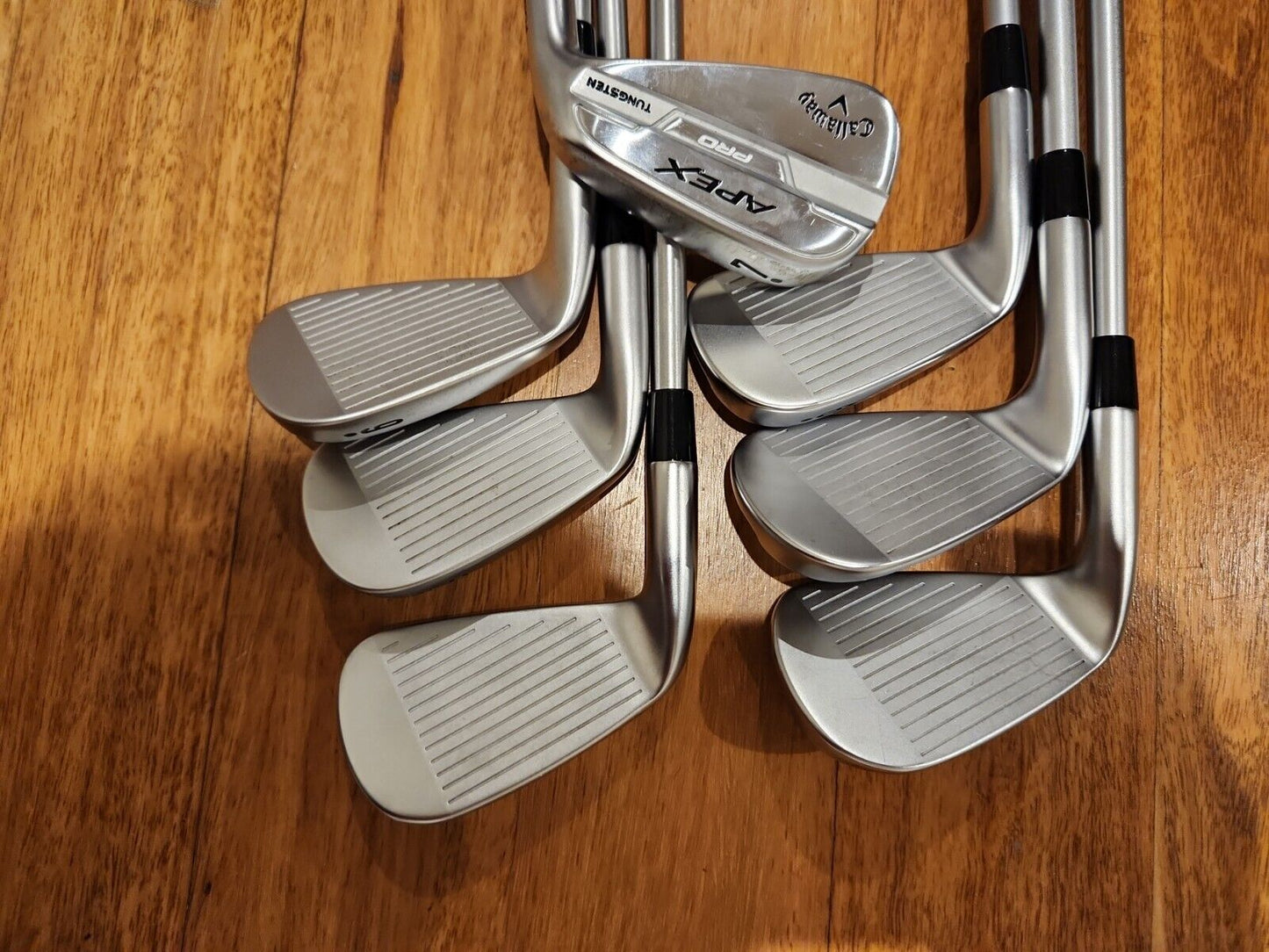 CALLAWAY APEX PRO  FORGED IRONS - 4I-PW - KBS C-Taper Lite 110 Stiff