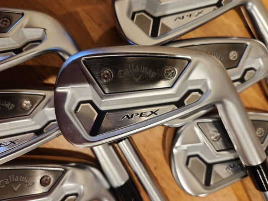 CALLAWAY APEX TCB  FORGED IRONS - 4I-PW - PROJECT X LS 6.5 125