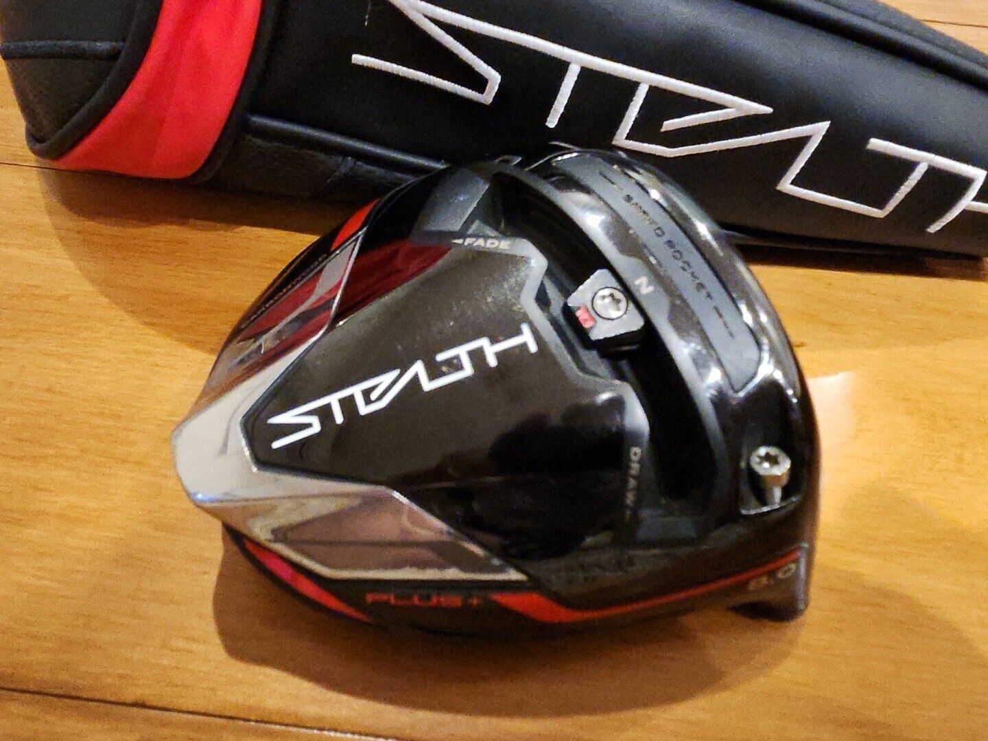 TOUR ISSUE TAYLORMADE STEALTH PLUS + 8° DRIVER VERY GOOD CONDITION CARONWOOD