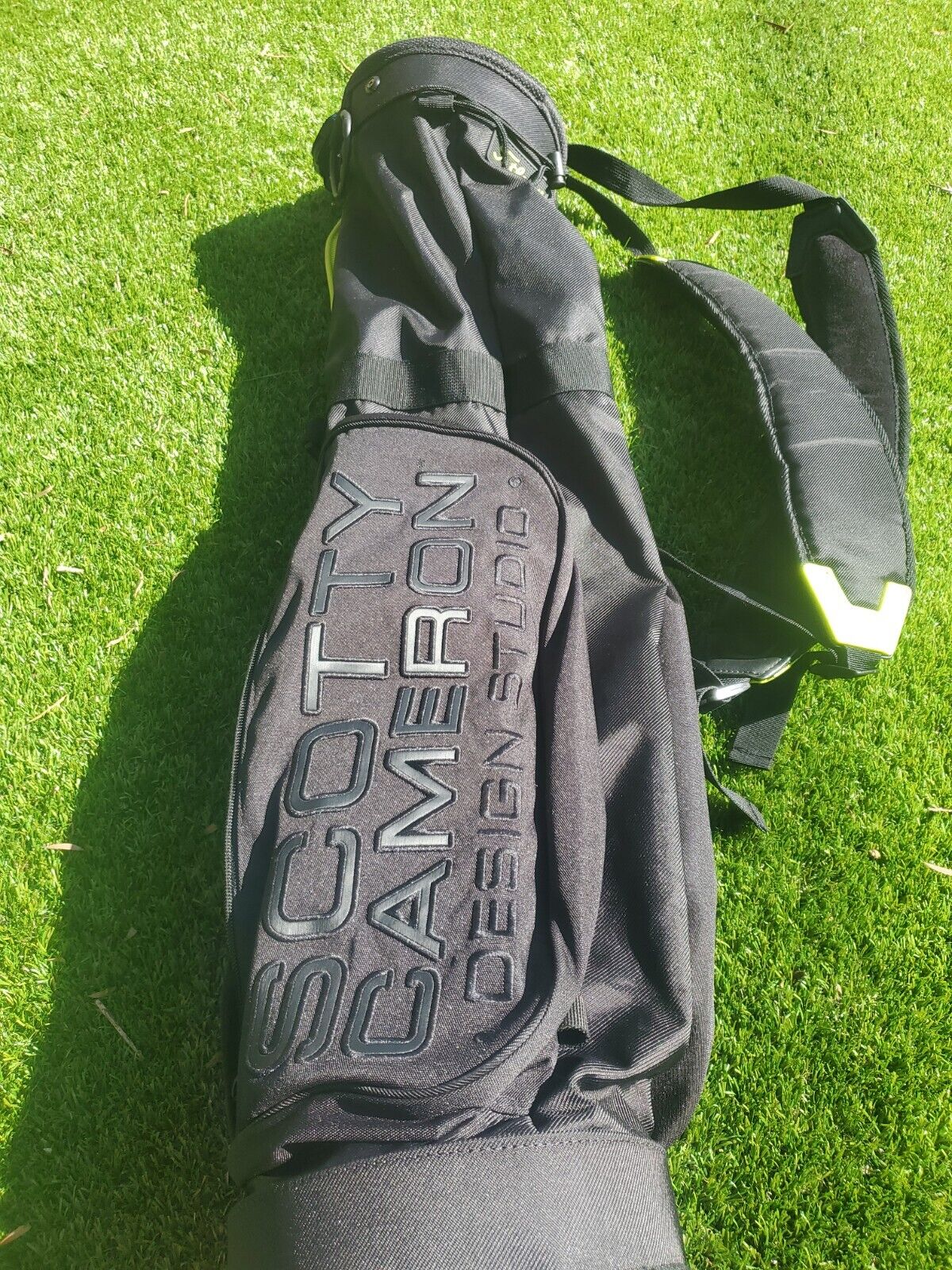 SCOTTY CAMERON TITLEIST GOLF CARRY STAND PENCIL BAG - MINT CONDITION