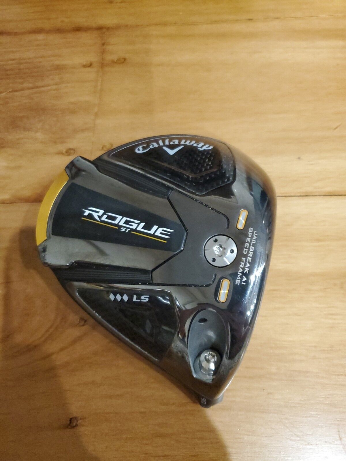 Callaway ROGUE ST LS 9.0° TRIPPLE DIAMOND DRIVER - HEAD ONLY  - EXCELLENT
