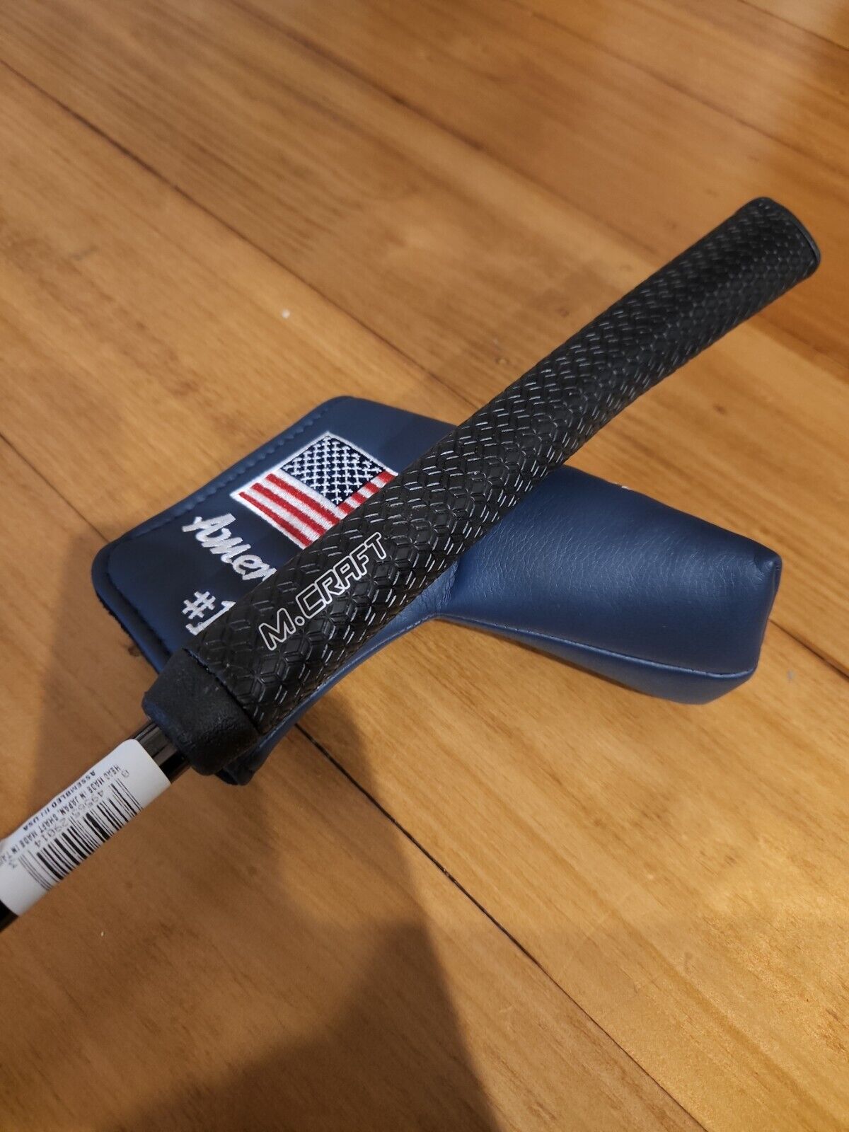 MIZUNO OMOI M CRAFT 01 MILLED FORGED BLUE PUTTER 34" - Headcover Included