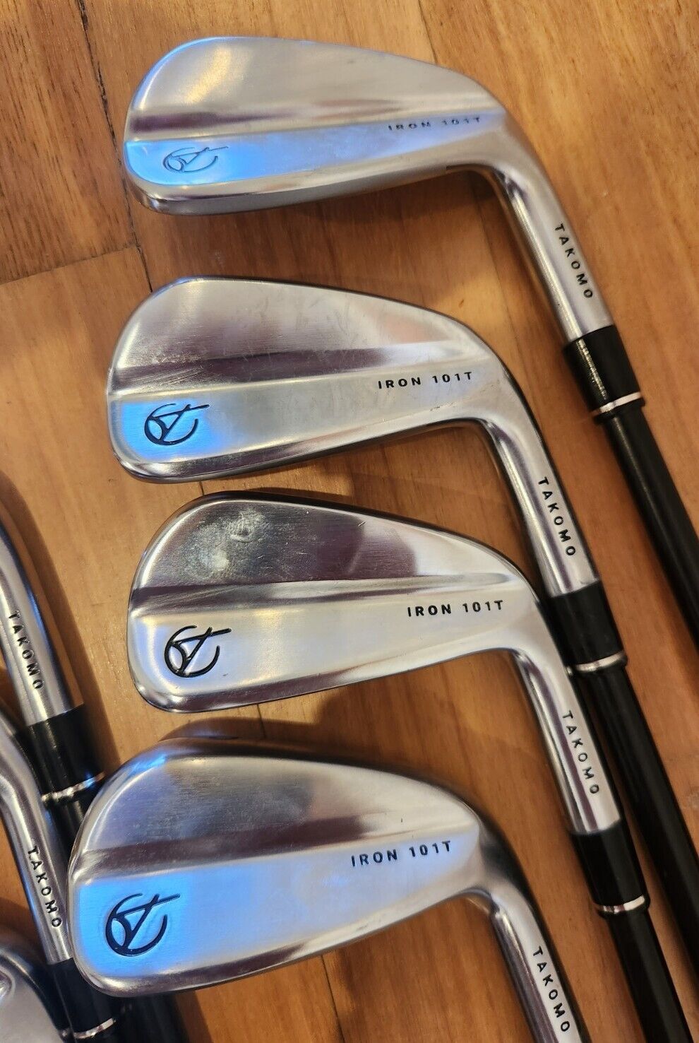 TAKOMO 101T IRONS 4-PW - PROJECT X LZ 6.0 STIFF BLACKOUT
