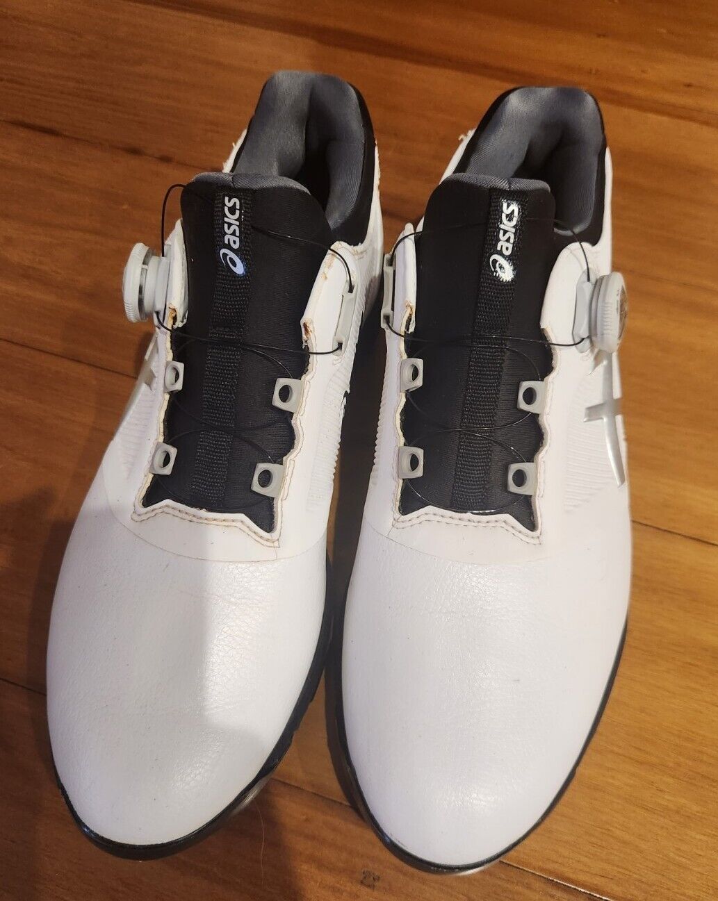 ASICS BOA GEL ACE PRO X Golf Shoes -  WHITE -  SIZE 10 USA