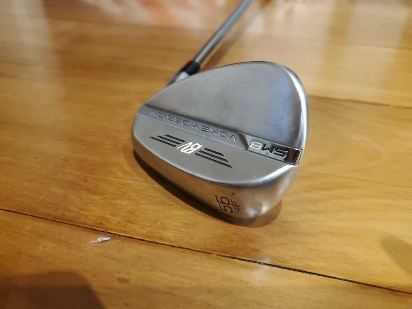 Titleist Vokey SM8 Wedge Chrome 56.12F 56° Golf - Project X LZ 6.0