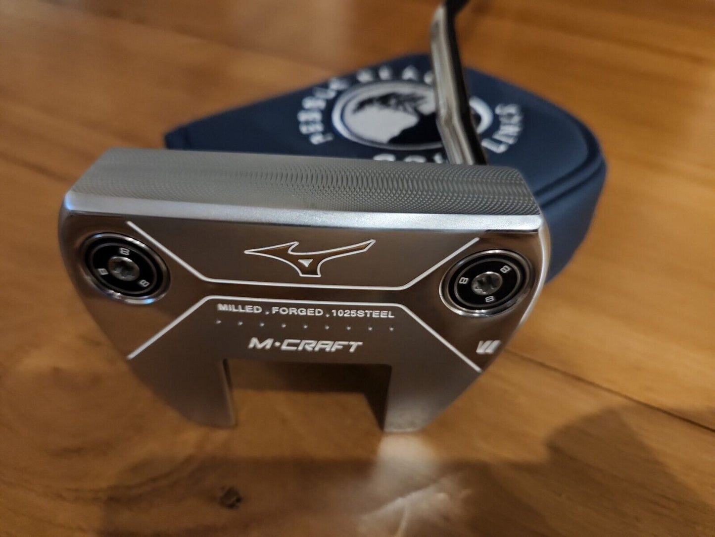 MIZUNO M CRAFT VI 6 MILLED FORGED PUTTER 34" - Headcover Included