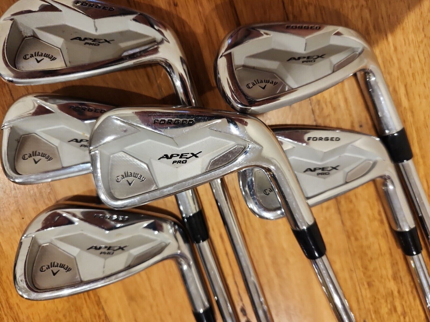 CALLAWAY APEX PRO Forged 19' IRONS - 5I-PW - NIPPON MODUS 3 TOUR 130 X