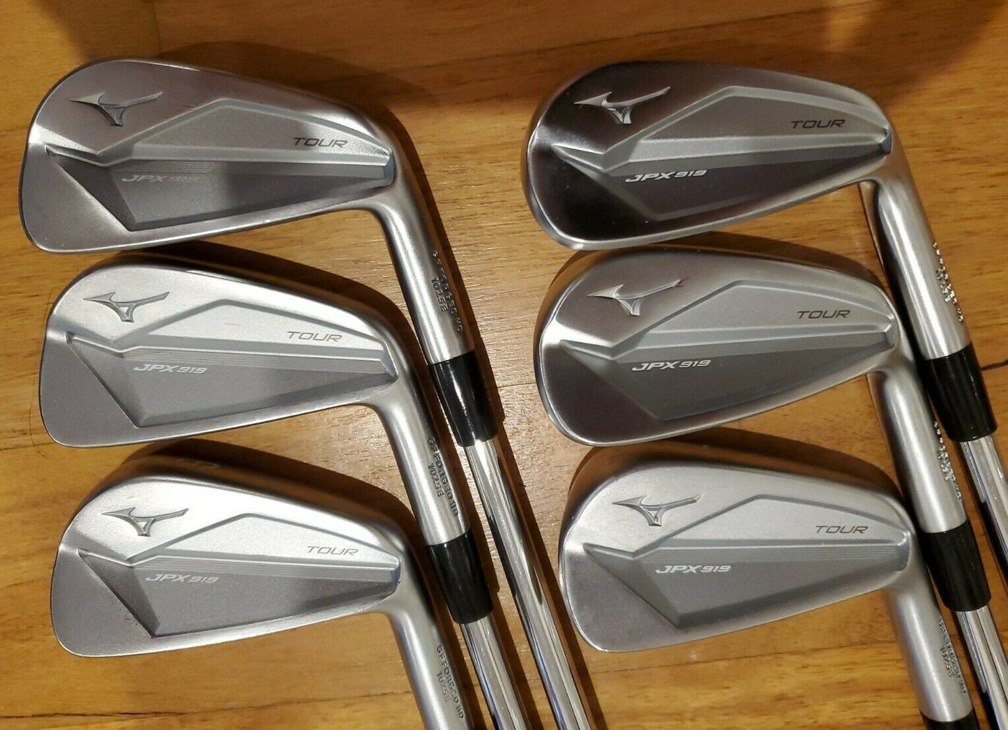 MIZUNO JPX 919 TOUR IRONS 4-9 - PROJECT X 6.5 X