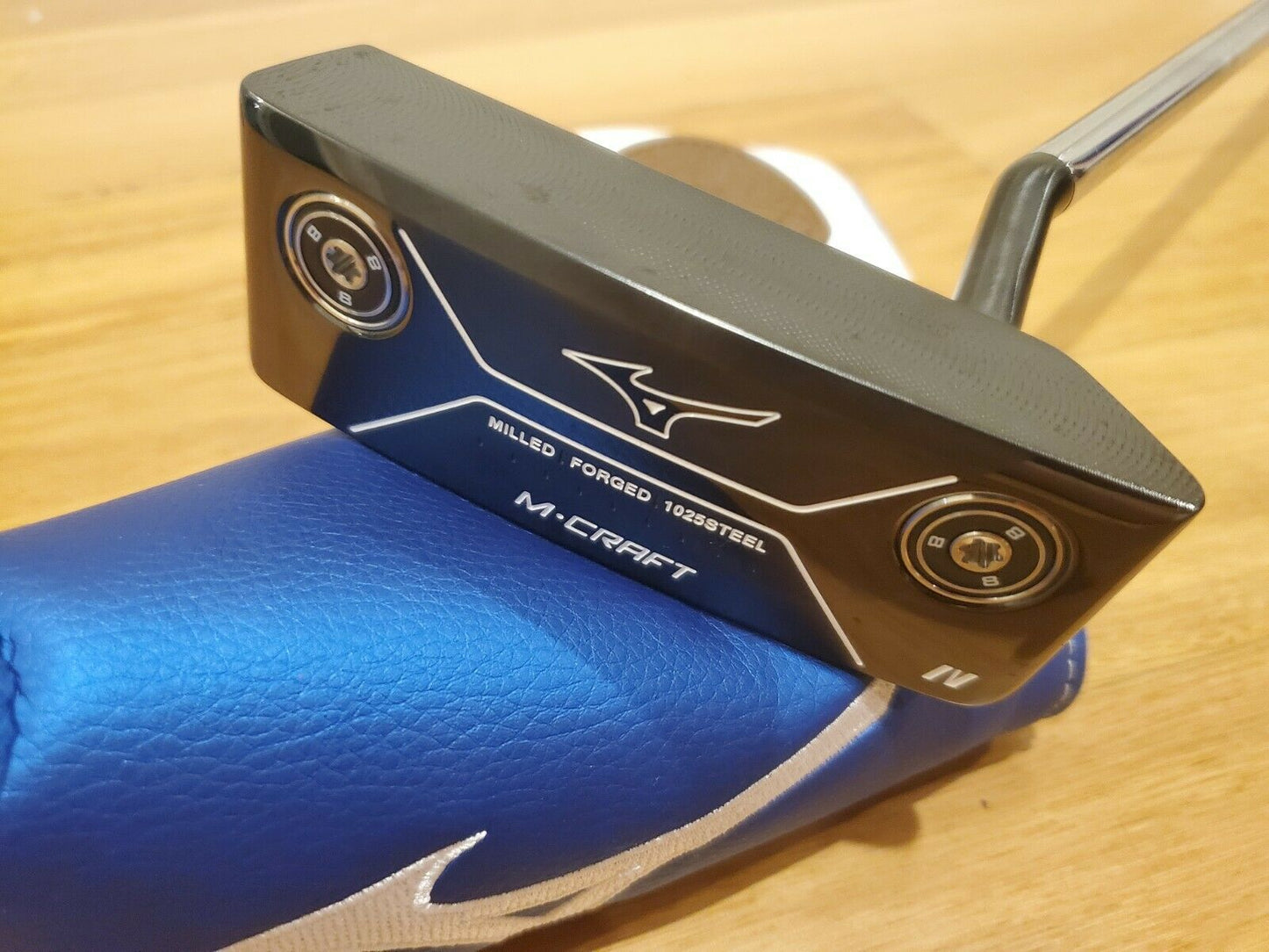 MIZUNO M CRAFT IV 4 MILLED FORGED PUTTER 34" - Headcover Included
