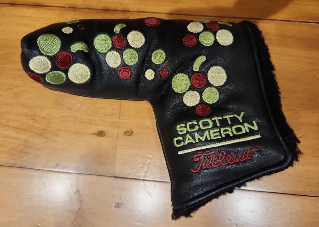 SCOTTY CAMERON LIMITED RELEASE NAPA CALIFORNIA PUTTER and HEAD COVER