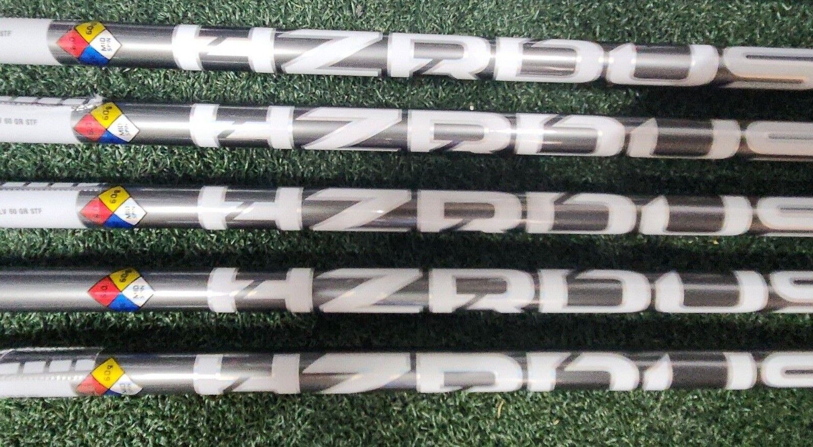PROJECT X HZRDUS GEN 4 SILVER DUAL TORSIONAL GOLF SHAFTS SELECT ADAP