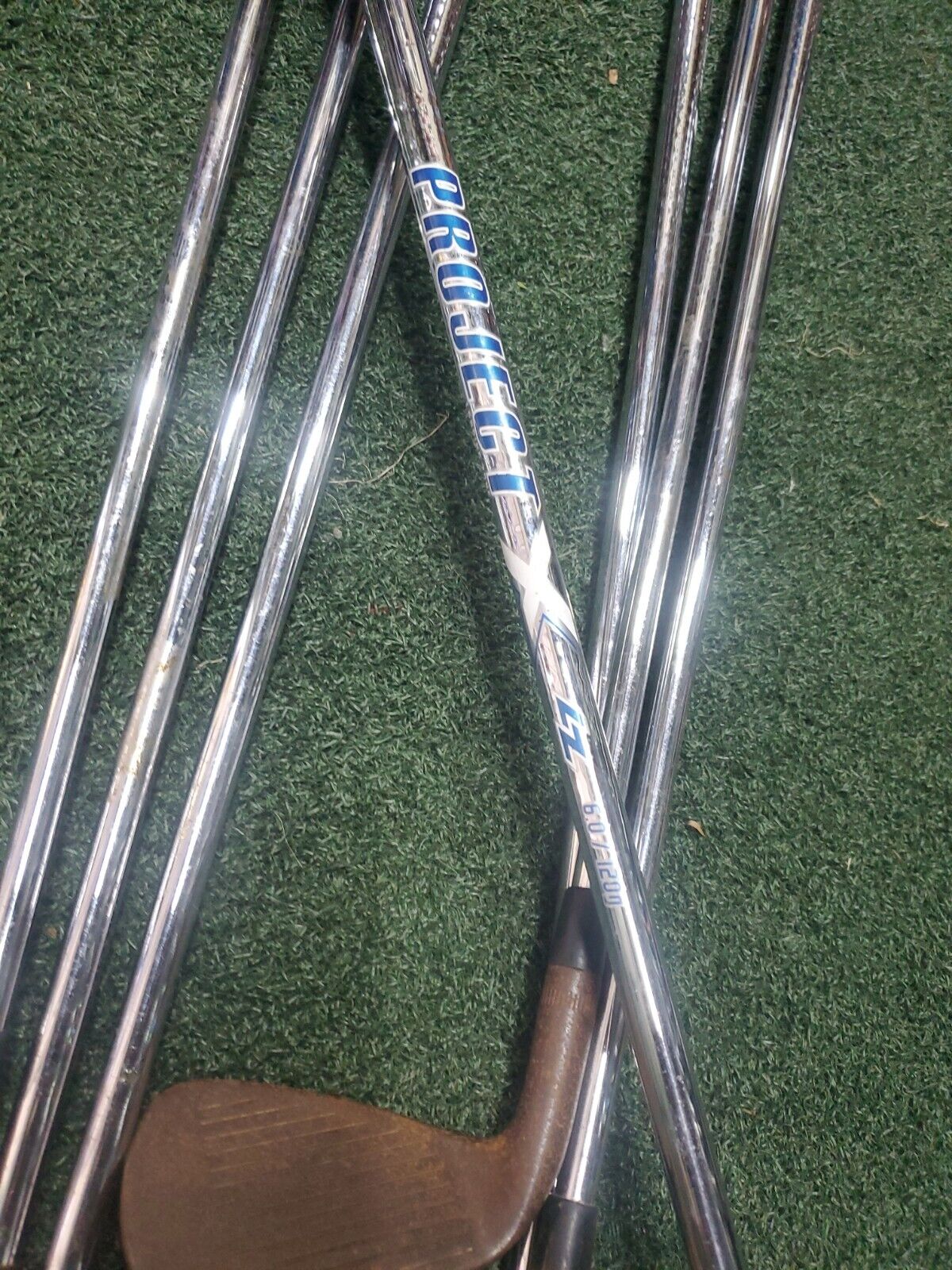 CALLAWAY APEX RAW MB FORGED IRONS - 4i-PW - PROJECT X LZ 6.0 STIFF