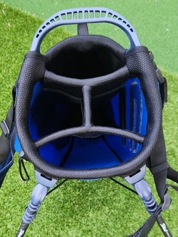 TITLEIST BLUE CARBON GOLF CARRY STAND BAG - MINT