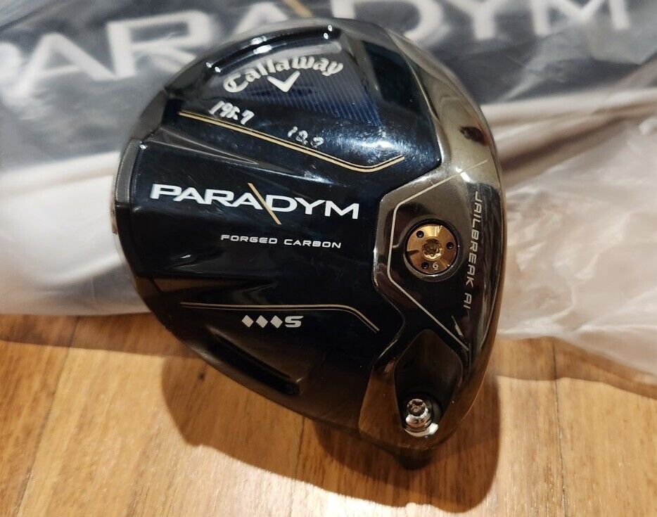 TOUR ISSUE RARE CALLAWAY PARADYM 9.0+ TRIPPLE DIAMOND S ACTUAL LOFT 10.O°