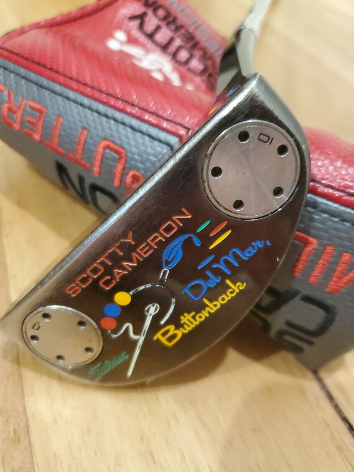 SCOTTY CAMERON Del Mar BUTTONBACK SPECIAL RELEASE PUTTER TITLEIST AUTH –  The Golf Bay