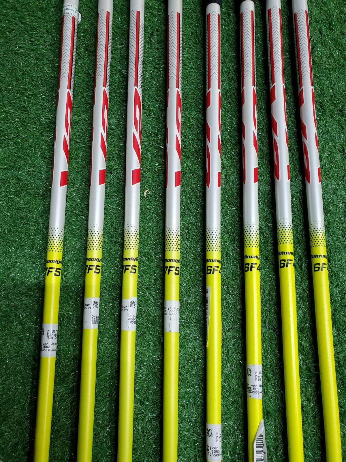 UST MAMIYA PROFOCE V2 6 and 7 Shafts R S X  FS4 FS5 - CUSTOM FIT ADAPTER & GRIP