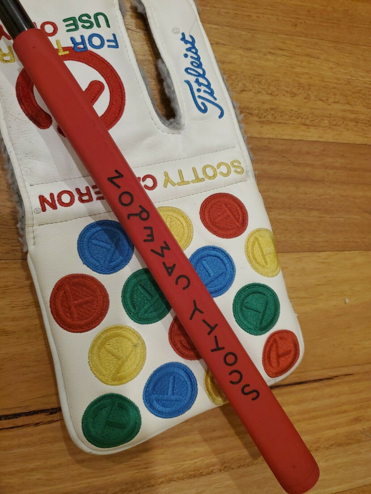 SCOTTY CAMERON CIRCLE T FUTURA X TOUR USE ONLY PUTTER 35" TITLEIST AUTHENTIC