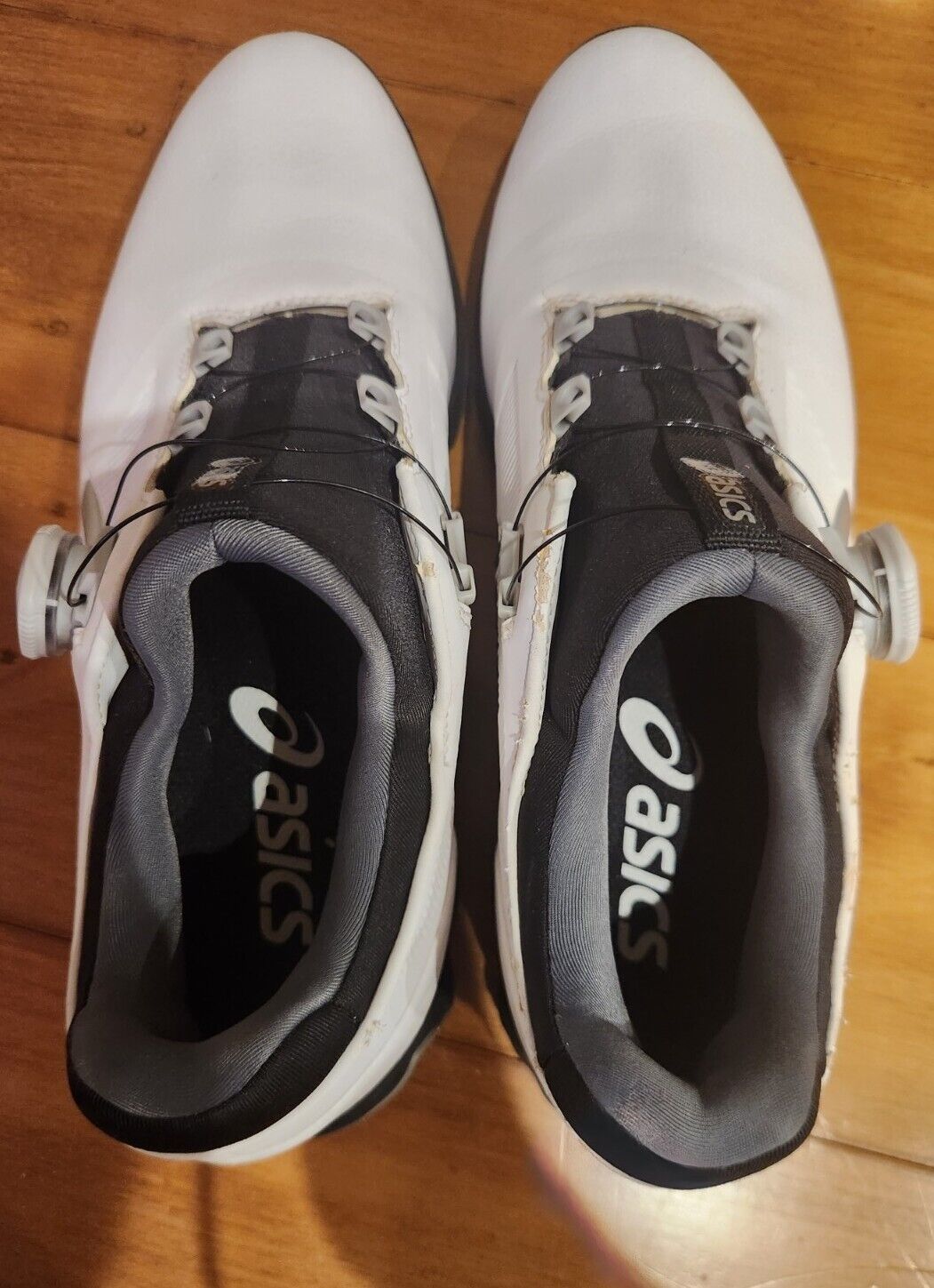 ASICS BOA GEL ACE PRO X Golf Shoes -  WHITE -  SIZE 10 USA